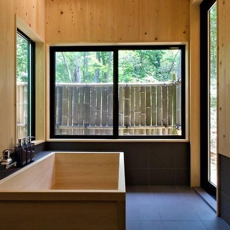 Hinoki No Ie - Cottage With Natural Hot Spring In A Cypress Bathtub Shika Exteriör bild