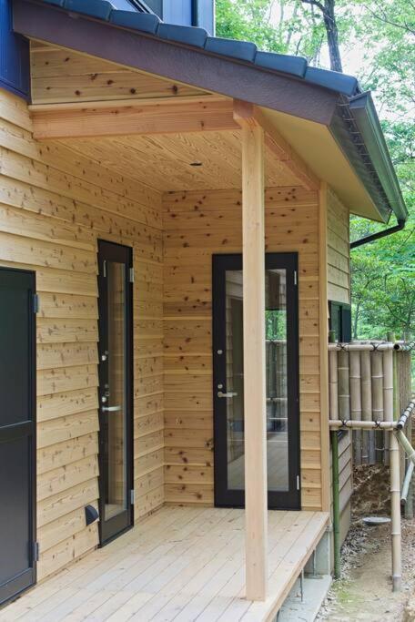 Hinoki No Ie - Cottage With Natural Hot Spring In A Cypress Bathtub Shika Exteriör bild